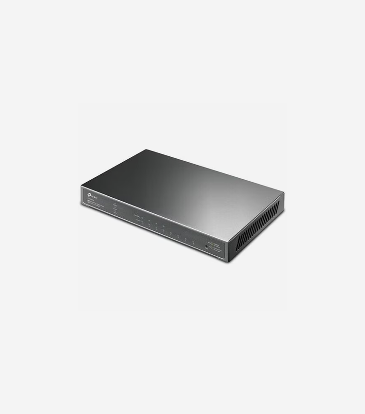 TP-Link JetStream TL-SG2008P 8-Ports Ethernet Switch - 8 Ports - Manageable - Gigabit Ethernet - 10/100/1000Base-T