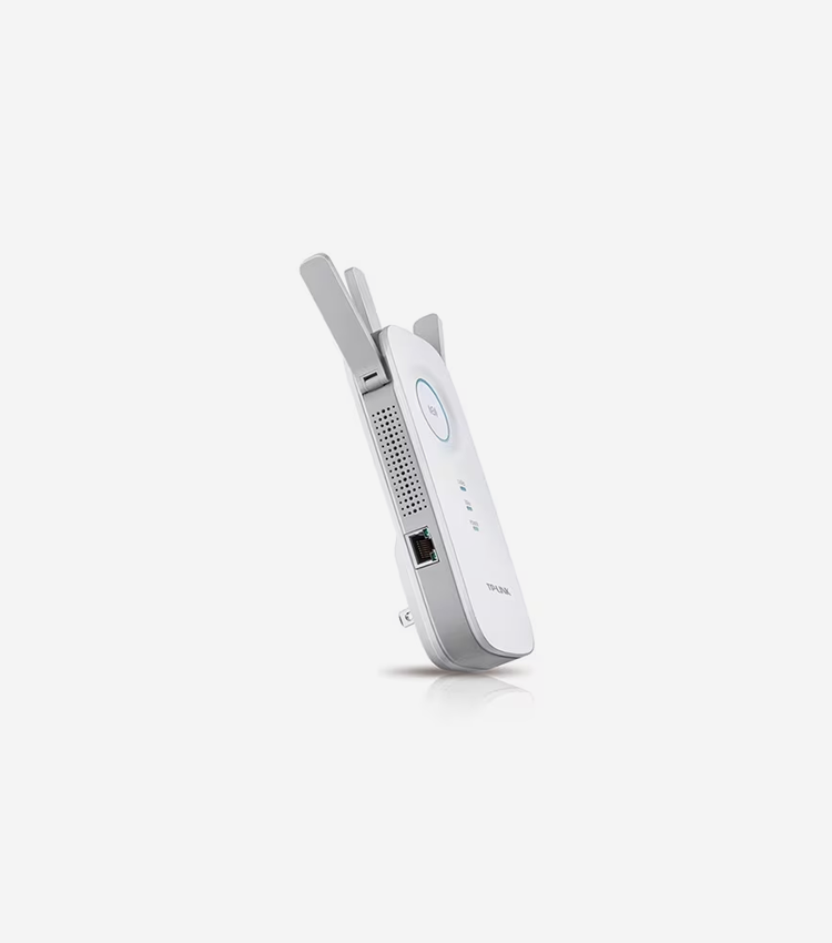 TP-Link RE450 IEEE 802.11ac 1.71 Gbit/s Wireless Range Extender - 2.40 GHz, 5 GHz - 3 x External Antenna(s)