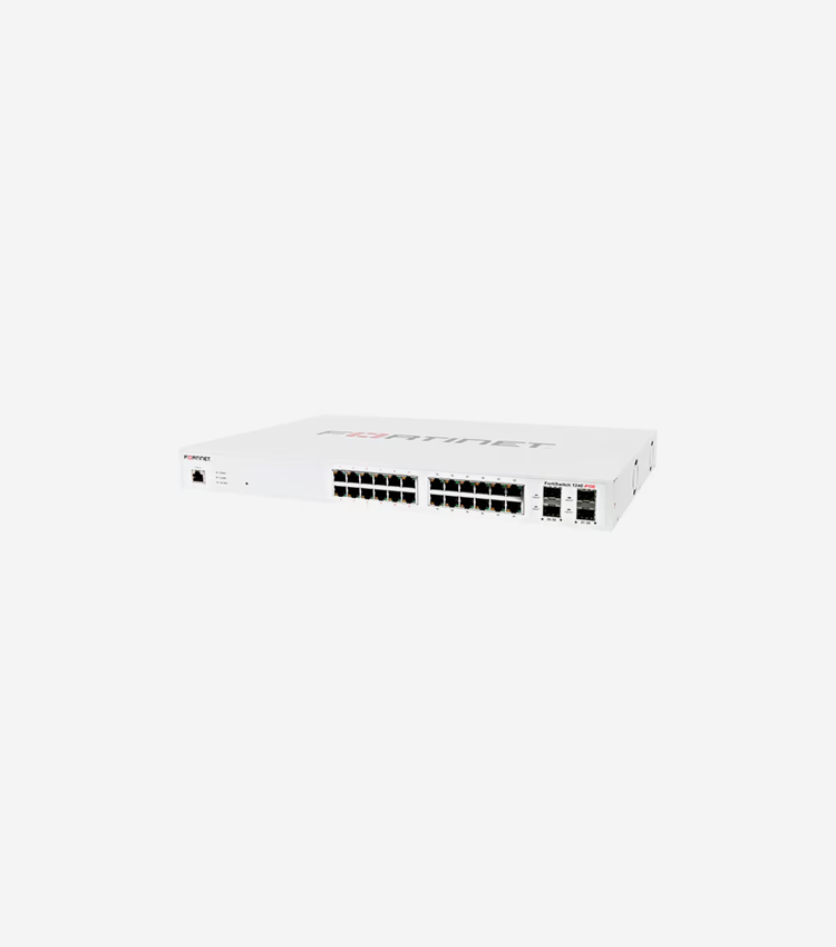 Fortinet FortiSwitch 124E-PoE Ethernet Switch - 24 Ports - Manageable - Gigabit Ethernet - 1000Base-T,