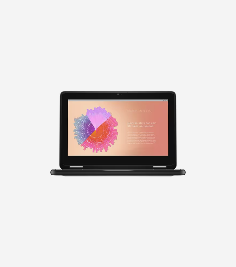 Dell Chromebook 3000 3110 11.6" Touchscreen Convertible 2 in 1 Chromebook - HD - Intel Celeron N5100 - 8 GB - 64 GB Flash Memory