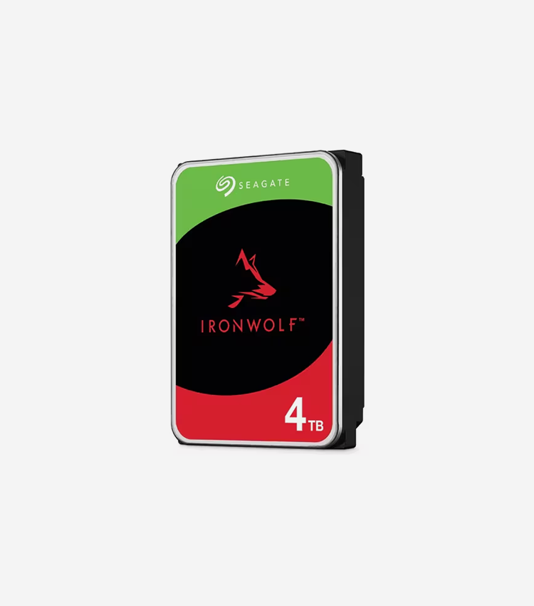 Seagate IronWolf ST4000VN006 4 TB Hard Drive - 3.5" Internal - SATA (SATA/600)  - 5400rpm - 3 Year Warranty