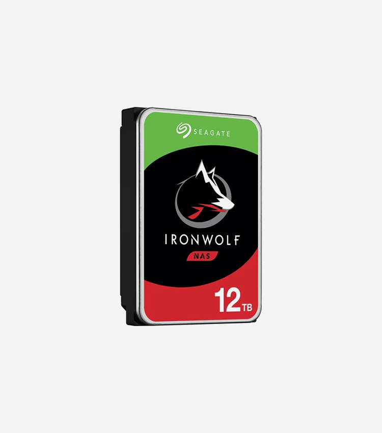Seagate IronWolf ST12000VN0008 12 TB Hard Drive - 3.5" Internal - SATA (SATA/600) - 7200rpm - 3 Year Warranty