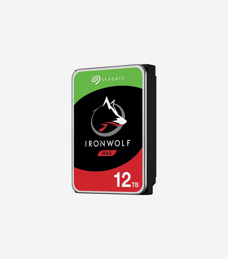 Seagate IronWolf ST12000VN0008 12 TB Hard Drive - 3.5" Internal - SATA (SATA/600) - 7200rpm - 3 Year Warranty