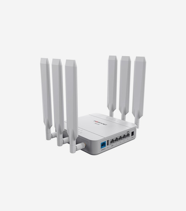 Fortinet FortiExtender FEX-212F 2 SIM Ethernet, Cellular Wireless Router - 4G - HSPA+, LTE, UMTS - Quad Band