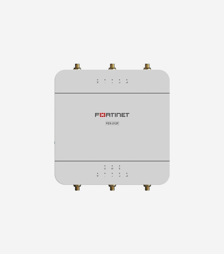 Fortinet FortiExtender FEX-212F 2 SIM Ethernet, Cellular Wireless Router - 4G - HSPA+, LTE, UMTS - Quad Band