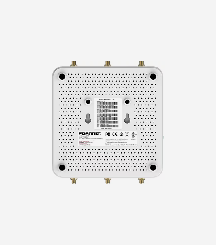 Fortinet FortiExtender FEX-212F 2 SIM Ethernet, Cellular Wireless Router - 4G - HSPA+, LTE, UMTS - Quad Band