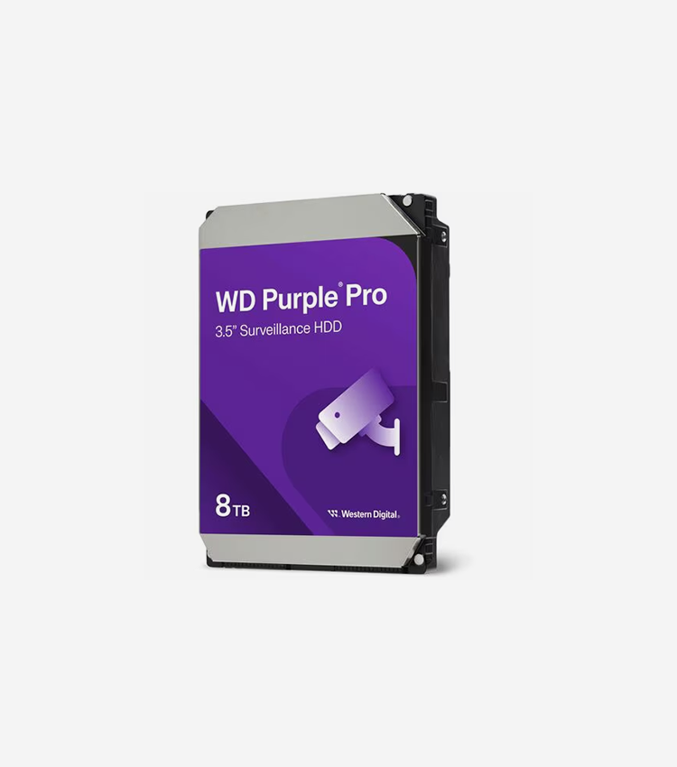 WD Purple Pro WD8002PURP 8 TB Hard Drive - 3.5" Internal - SATA (SATA/600) - 7200rpm