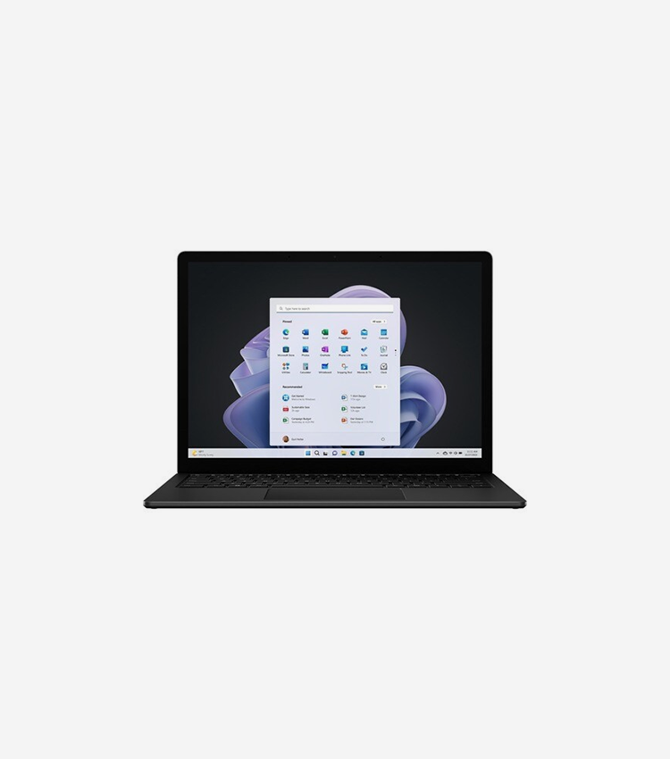 Microsoft Surface Laptop 5 15" Touchscreen Notebook - Intel Core i7 - Intel Evo Platform - 32 GB - 1 TB SSD - Matte Black