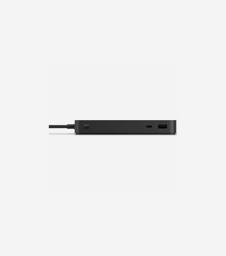 Microsoft Docking Station - for Notebook/Monitor - 165 W - Thunderbolt 4 - 2 Displays Supported - 4K - 3840 x 2160 - 6 x USB Ports