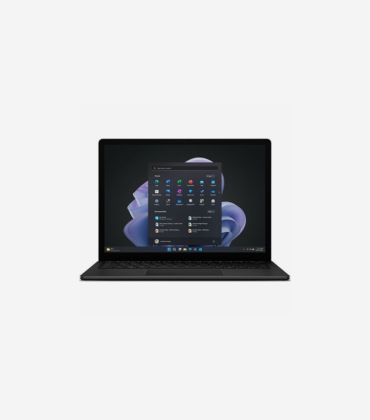 Microsoft Surface Laptop 5 13.5" Touchscreen Notebook - Intel Core i7 12th Gen i7-1255U - Intel Evo Platform - 16 GB - 512 GB SSD  - Matte Black