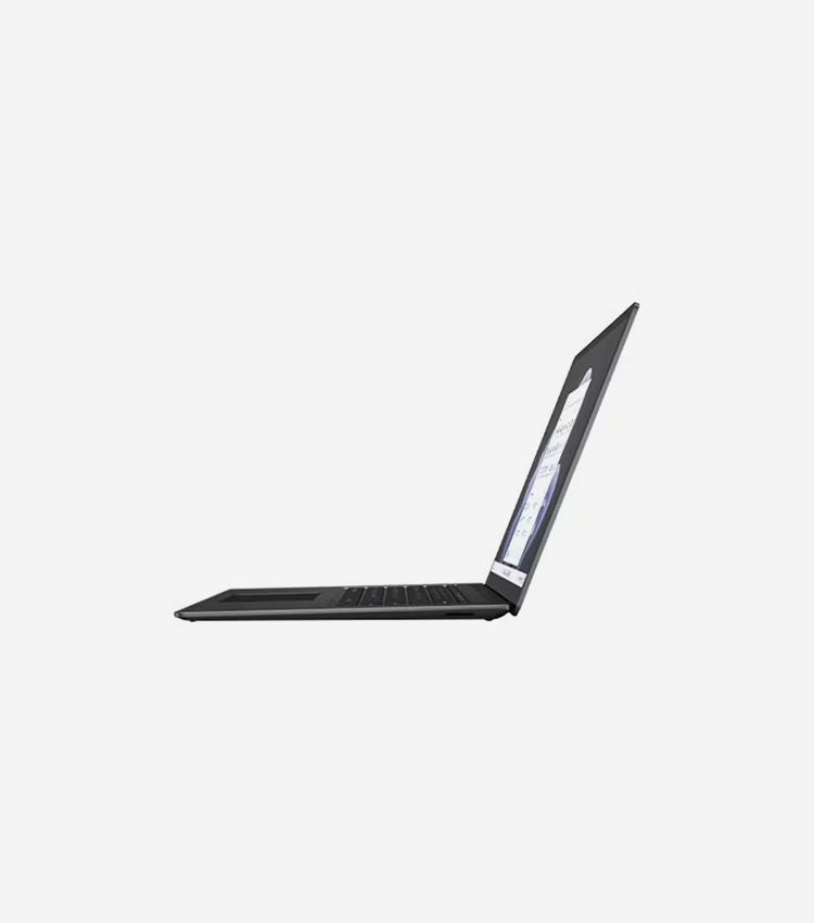 Microsoft Surface Laptop 5 13.5" Touchscreen Notebook - Intel Core i7 12th Gen i7-1255U - Intel Evo Platform - 16 GB - 512 GB SSD  - Matte Black