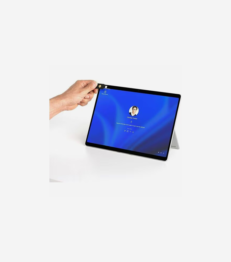 Microsoft Surface Pro 10 Tablet - 13" - vPro Technology - 16 GB - 256 GB SSD - Platinum - -core (12 Core)