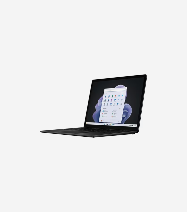 Microsoft Surface Laptop 5 13.5" Touchscreen Notebook - Intel Core i7 12th Gen i7-1265U- 16 GB - 256 GB SSD - Matt Black