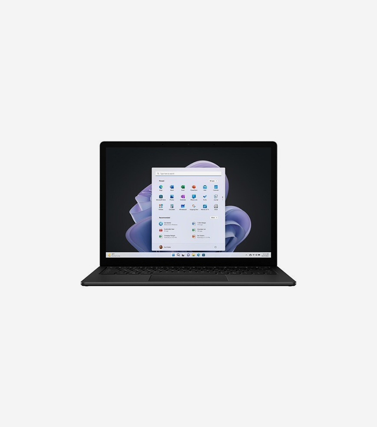 Microsoft Surface Laptop 5 13.5" Touchscreen Notebook - Intel Core i7 12th Gen i7-1265U- 16 GB - 256 GB SSD - Matt Black