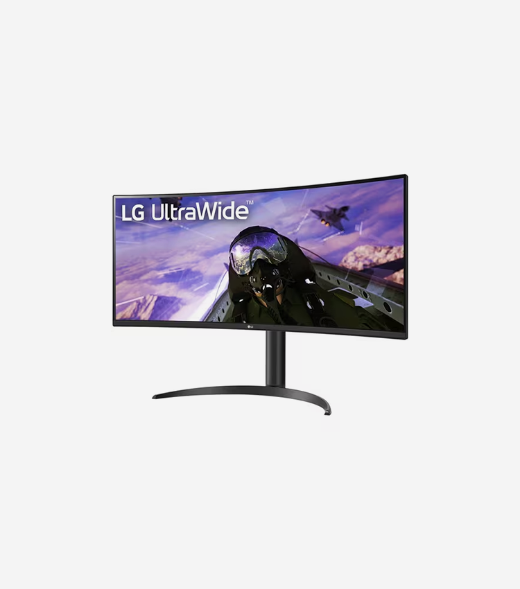 LG Ultrawide 34WP65C-B 34" Class UW-QHD Curved Screen Gaming LCD Monitor - 21:9 - Noir - 34" Viewable