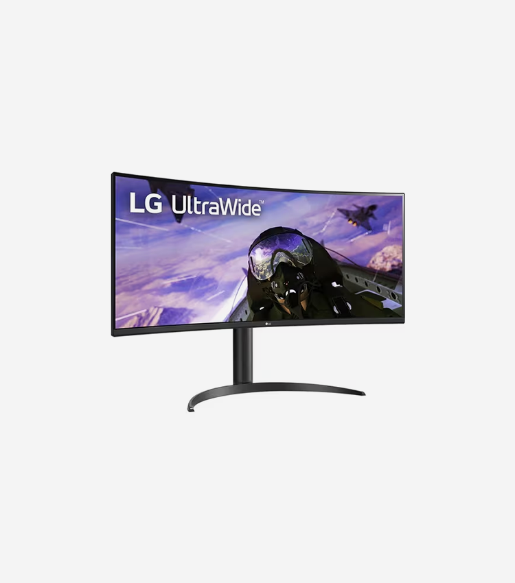 LG Ultrawide 34WP65C-B 34" Class UW-QHD Curved Screen Gaming LCD Monitor - 21:9 - Noir - 34" Viewable