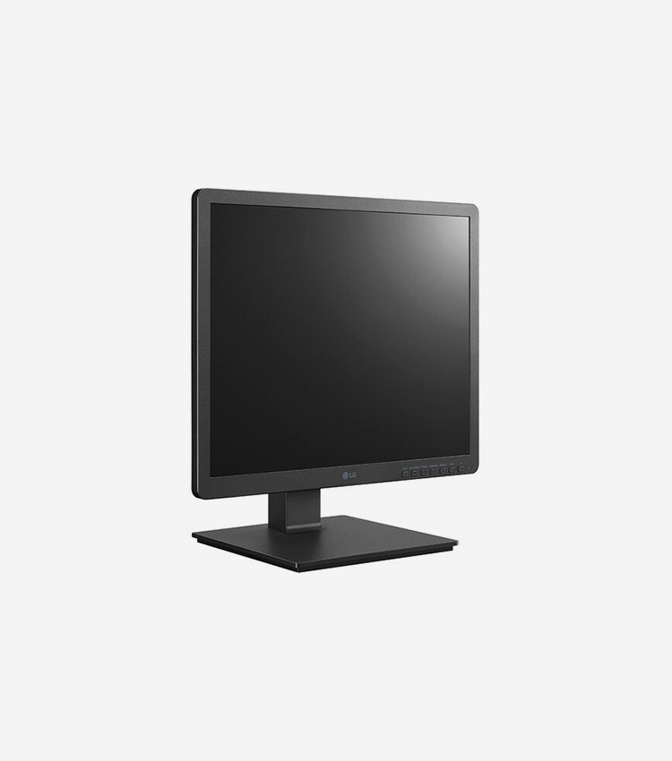 LG 19HK312C-B 19" (482.60 mm) Class SXGA LCD Monitor - 5:4 - Black - 19" (482.60 mm) Viewable - LED Backlight