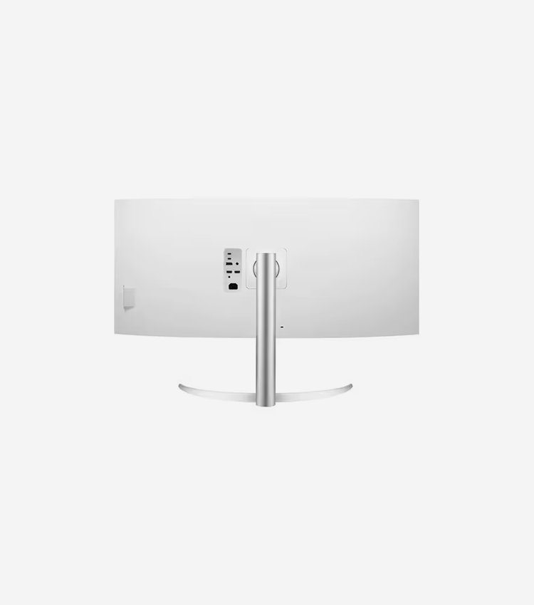 LG 40WP95C-W 40" Class 5K2K WUHD Curved Screen LCD Monitor - 21:9 - Silver - 39.7" Viewable