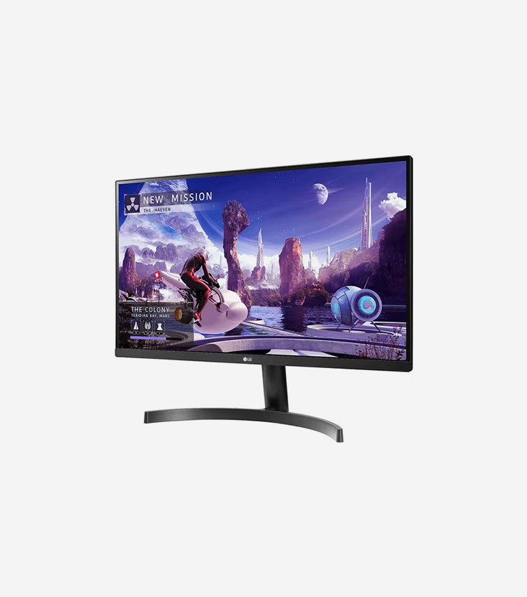 LG 27QN600-B 27" Class WQHD Gaming LCD Monitor - 16:9 - 27" Viewable - In-plane Switching (IPS) Technology