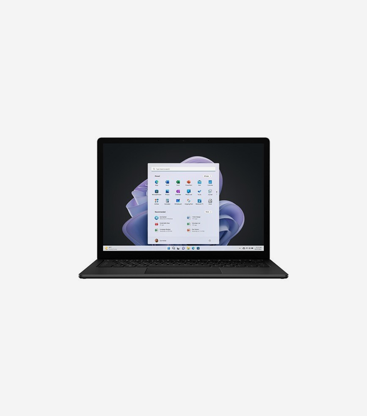 Microsoft Surface Laptop 5 13.5" (342.90 mm) Touchscreen Notebook - Intel Core i7 12th Gen i7-1265U  - 32 GB - 512 GB SSD - Matte Black