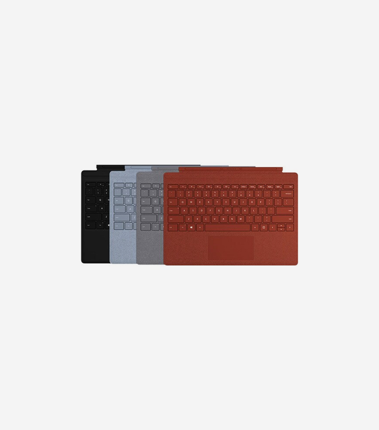 Microsoft Signature Type Cover Keyboard/Cover Case Microsoft Surface Pro 7+, Ice Blue