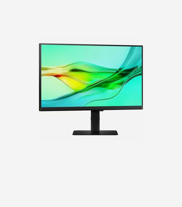 Samsung ViewFinity S6 S24D606UAN 24" Class WQHD LCD Monitor - 16:9 - Black - 24" Viewable