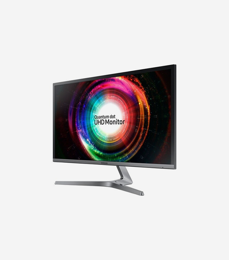 Samsung U28H750UQN 4K UHD LCD Monitor - 16:9 - Black, Silver - Quantum Dot LED Backlight
