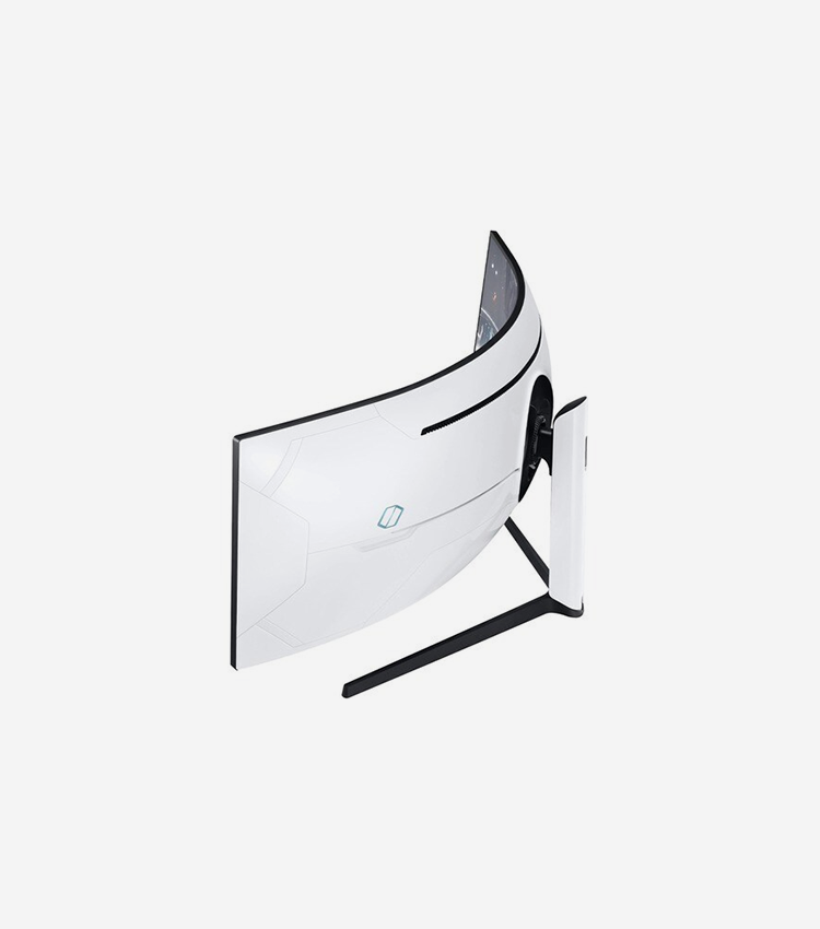 Samsung Odyssey G9 C49G95TSSN 49" Class UW-QHD Curved Screen Gaming LCD Monitor - 32:9 - Black, White, Matte Black