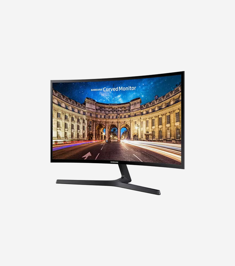 Samsung C27F396FHN 27" Class Full HD Curved Screen LCD Monitor - 16:9 - High Glossy Black - 27" Viewable - LED Backlight
