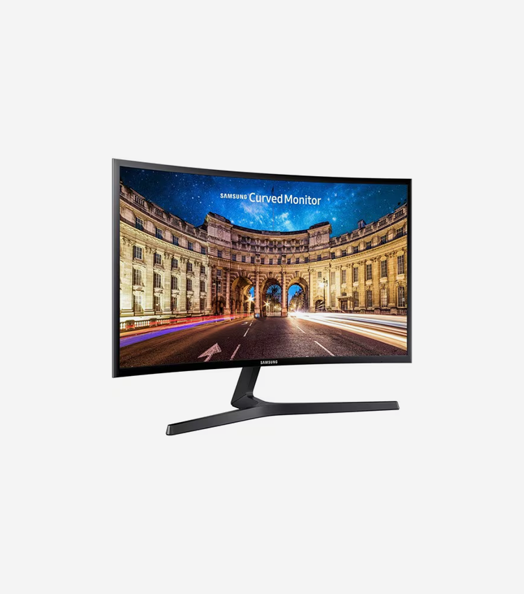 Samsung C27F396FHN 27" Class Full HD Curved Screen LCD Monitor - 16:9 - High Glossy Black - 27" Viewable - LED Backlight
