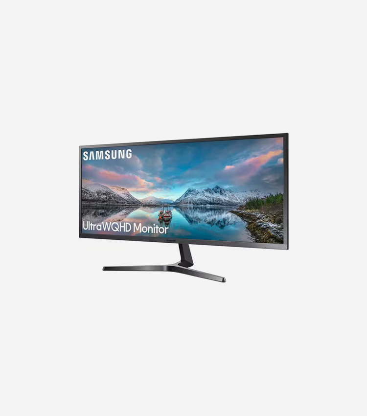 Samsung S34J552WQN 34" Class UW-QHD LCD Monitor - 21:9 - Dark Blue Gray - 34.1" Viewable - LED Backlight