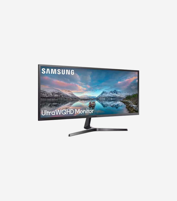 Samsung S34J552WQN 34" Class UW-QHD LCD Monitor - 21:9 - Dark Blue Gray - 34.1" Viewable - LED Backlight