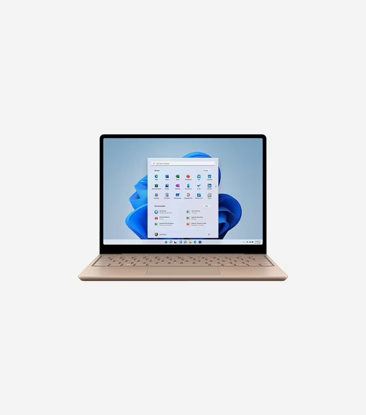 Microsoft Surface Laptop Go 2 12.4" (314.96 mm) Touchscreen Notebook - Intel Core i5 11th Gen i5-1135G7 - 8 GB - 256 GB SSD - Sandstone