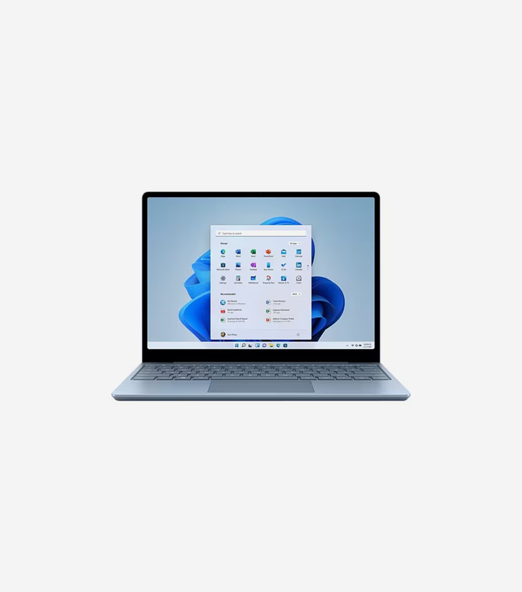 Microsoft Surface Laptop Go 2 12.4" (314.96 mm) Touchscreen Notebook - Intel Core i5 11th Gen i5-1135G7 - 8 GB - 256 GB SSD - Ice Blue
