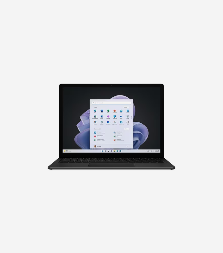 Microsoft Surface Laptop 5 15" (381 mm) Touchscreen Notebook - Intel Core i7 12th Gen i7-1265U - 16 GB - 512 GB SSD - Matte Black