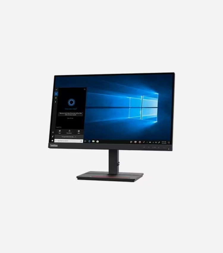 Lenovo ThinkVision S22e-20 22" Class Full HD LCD Monitor - 16:9 - Raven Black - 21.5" Viewable - Vertical Alignment (VA) - WLED Backlight