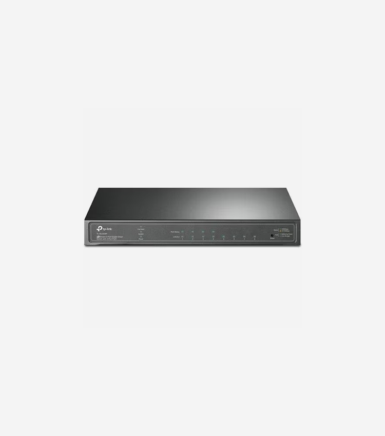 TP-Link JetStream TL-SG2008P 8-Ports Ethernet Switch - 8 Ports - Manageable - Gigabit Ethernet - 10/100/1000Base-T