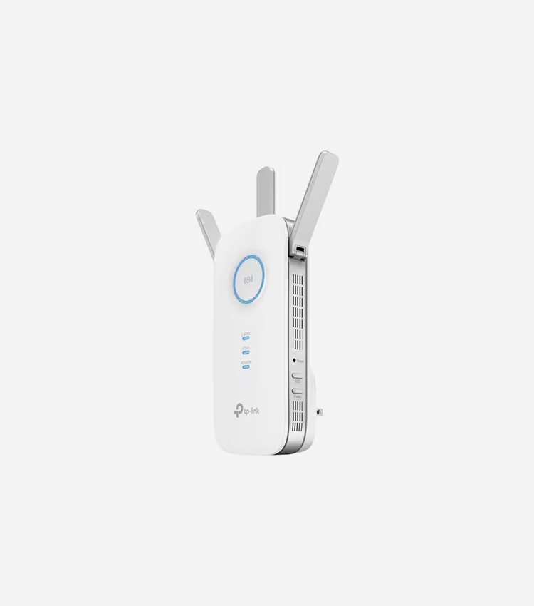 TP-Link RE450 IEEE 802.11ac 1.71 Gbit/s Wireless Range Extender - 2.40 GHz, 5 GHz - 3 x External Antenna(s)
