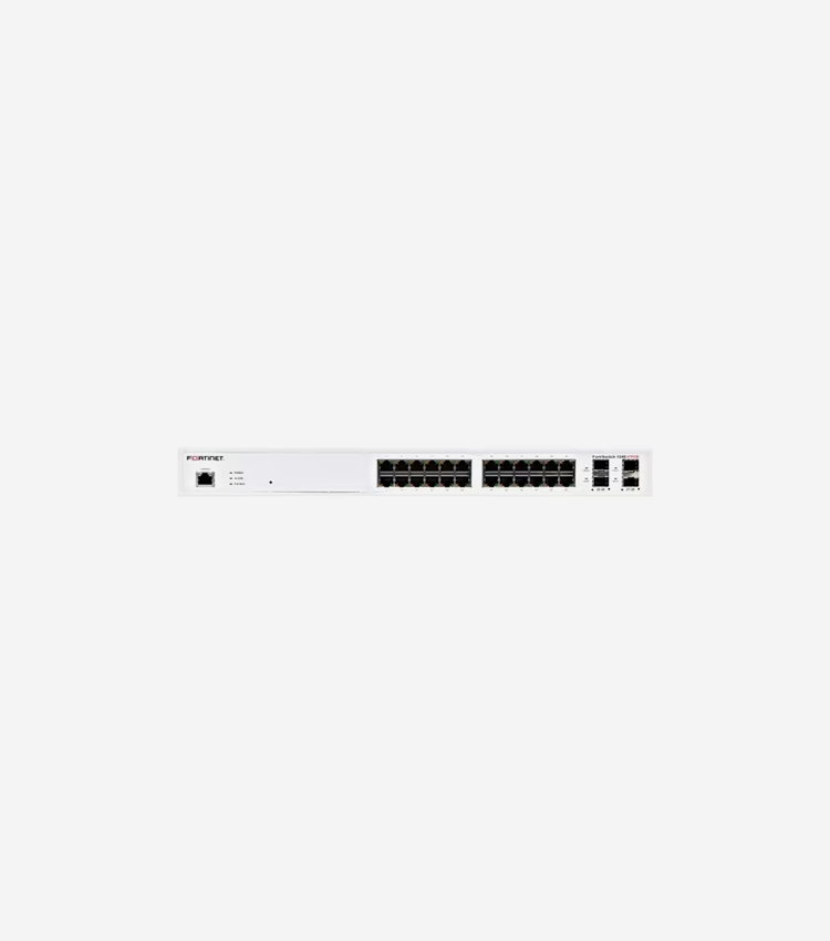 Fortinet FortiSwitch 124E-PoE Ethernet Switch - 24 Ports - Manageable - Gigabit Ethernet - 1000Base-T,