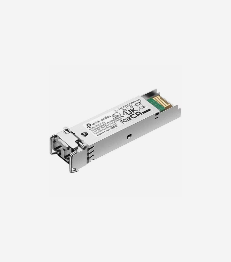 TP-Link Omada 1000-Base-SX MMF Mini GBIC Module - For Data Networking, Optical Network - Optical Fiber - Multi-mode