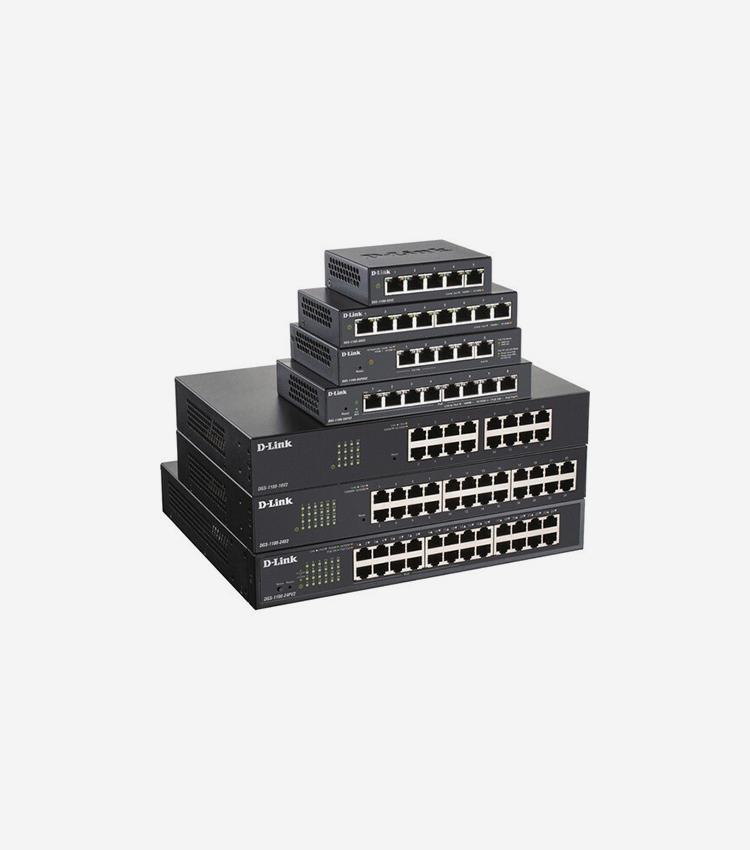 D-Link DGS-1100-05PDV2 Ethernet Switch - 5 Ports - Manageable - 2 Layer Supported - 24.08 W Power Consumption
