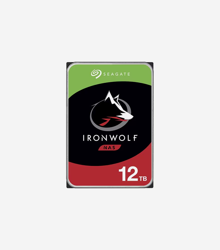 Seagate IronWolf ST12000VN0008 12 TB Hard Drive - 3.5" Internal - SATA (SATA/600) - 7200rpm - 3 Year Warranty