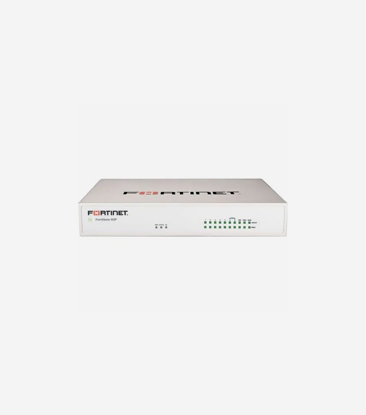 Fortinet FG-60F Network Security/Firewall Appliance - Centralized Management - 10 Port - 10/100/1000Base-T - Gigabit Ethernet - 10 Gbit/s Firewall Throughput