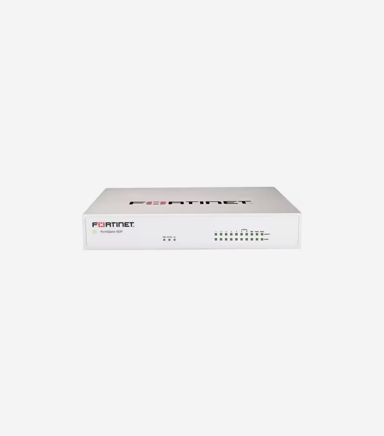 Fortinet FortiGate FG-60F Network Security/Firewall Appliance - 10 Port - 1000Base-T - Gigabit Ethernet 10 Gbit/s Firewall Throughput