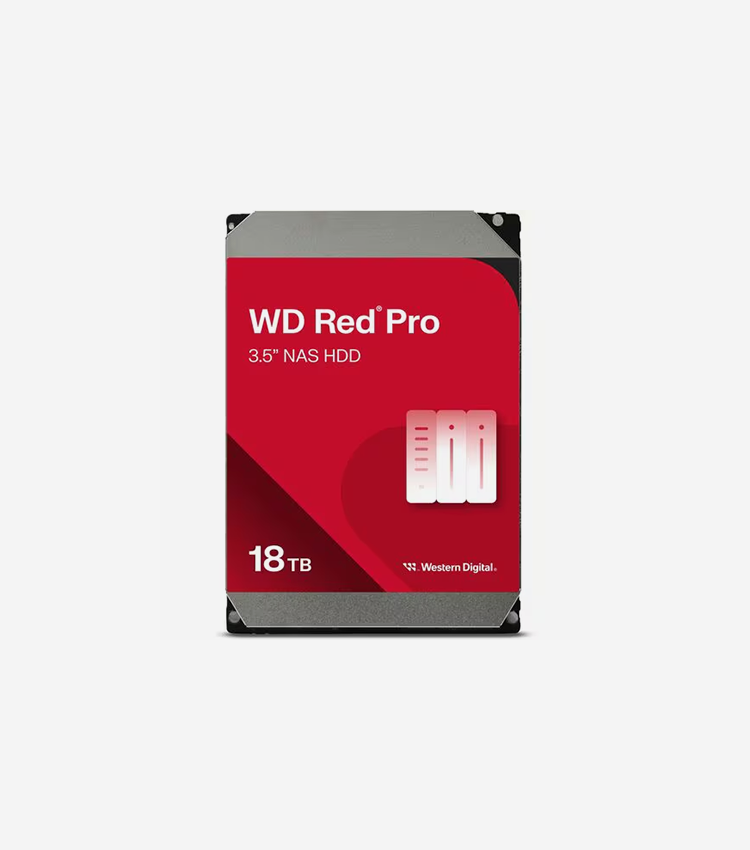 WD Red Pro WD181KFGX 18 TB Hard Drive - 3.5" Internal - SATA (SATA/600) - NAS Device Supported - 7200rpm - 5 Year Warranty