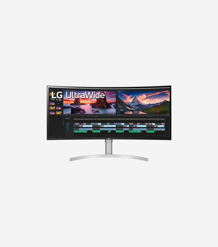 LG Ultrawide 38WN95C-W 38" Class UW-QHD+ Curved Screen Gaming LCD Monitor - 21:9 - 38" Viewable
