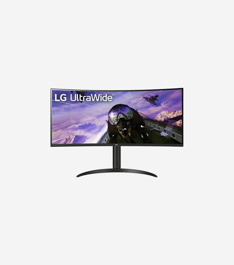 LG Ultrawide 34WP65C-B 34" Class UW-QHD Curved Screen Gaming LCD Monitor - 21:9 - Noir - 34" Viewable