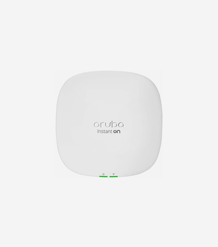 HPE Instant On AP25 Dual Band IEEE 802.11ax 5.30 Gbit/s Wireless Access Point - Indoor - 2.40 GHz, 5 GHz - MIMO Technology