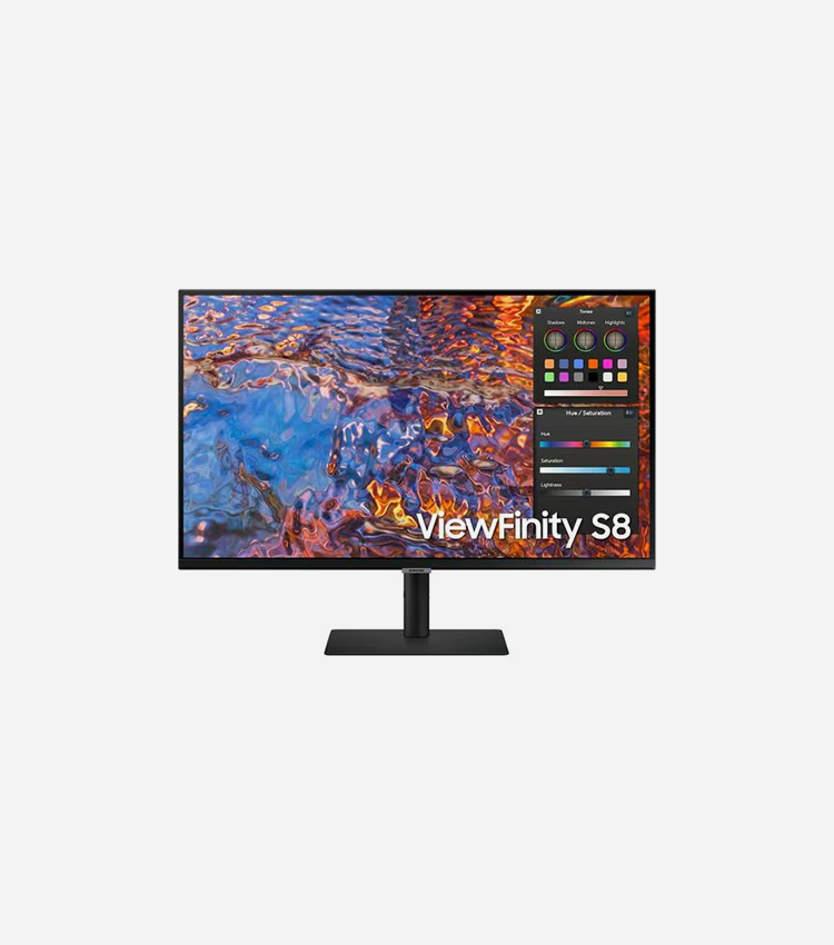 Samsung ViewFinity S8 S32B804PXN 32" Class 4K UHD LCD Monitor - 16:9 - Black - 32" Viewable