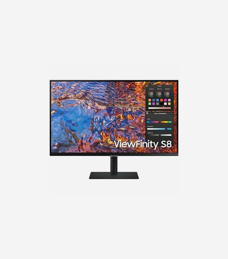 Samsung ViewFinity S8 S27B804PXN 27" Class 4K UHD LCD Monitor - 16:9 - Matte Black - 27" Viewable